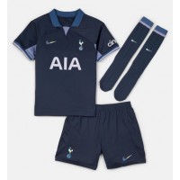 Dětský fotbalový dres Tottenham Hotspur Destiny Udogie #38 2023-24 Venkovní Krátký Rukáv (+ trenýrky)